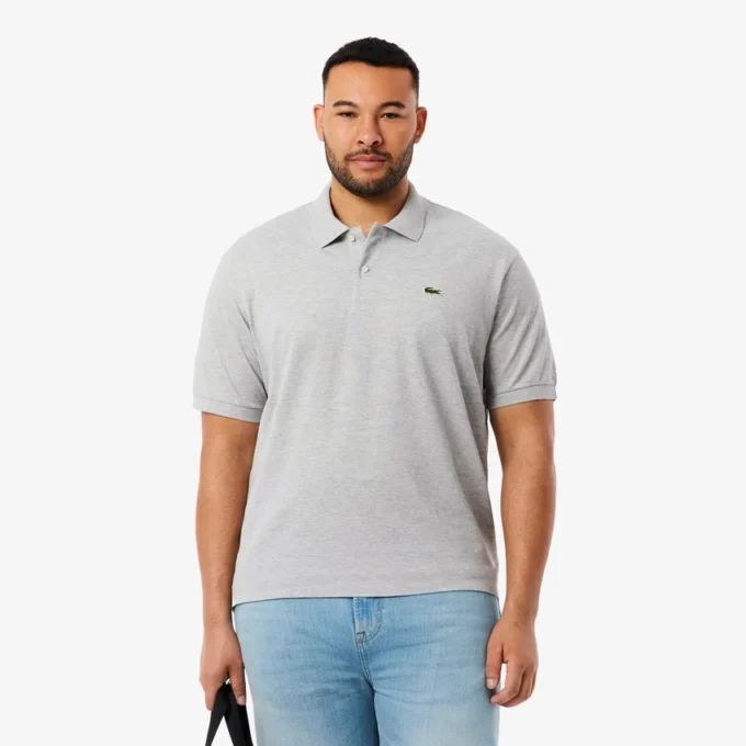 Polo L.12.12 chiné coupe classique pour homme Polo L.12.12 chiné coupe classique pour homme