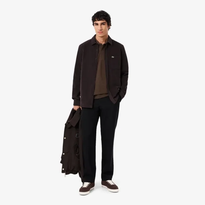 Polo L.12.12 chiné coupe classique pour homme Polo L.12.12 chiné coupe classique pour homme