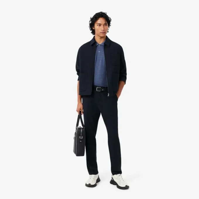 Polo L.12.12 chiné coupe classique pour homme Polo L.12.12 chiné coupe classique pour homme