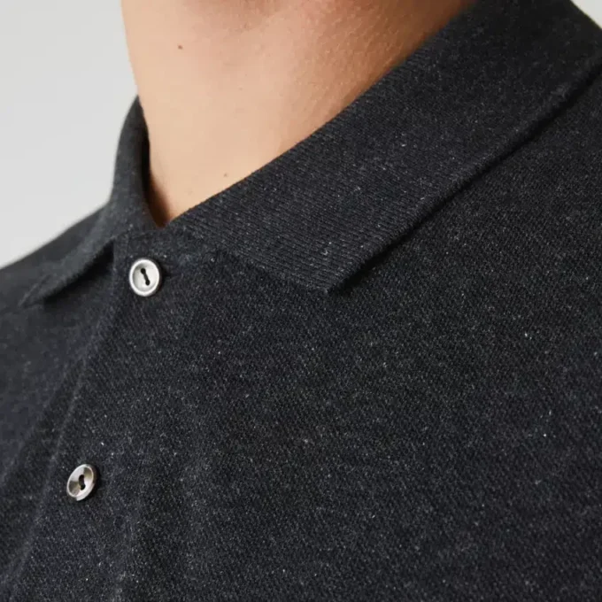 Polo L.12.12 chiné coupe classique pour homme Polo L.12.12 chiné coupe classique pour homme