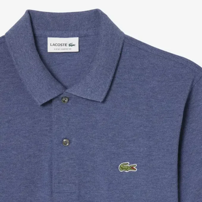 Polo L.12.12 chiné coupe classique pour homme Polo L.12.12 chiné coupe classique pour homme