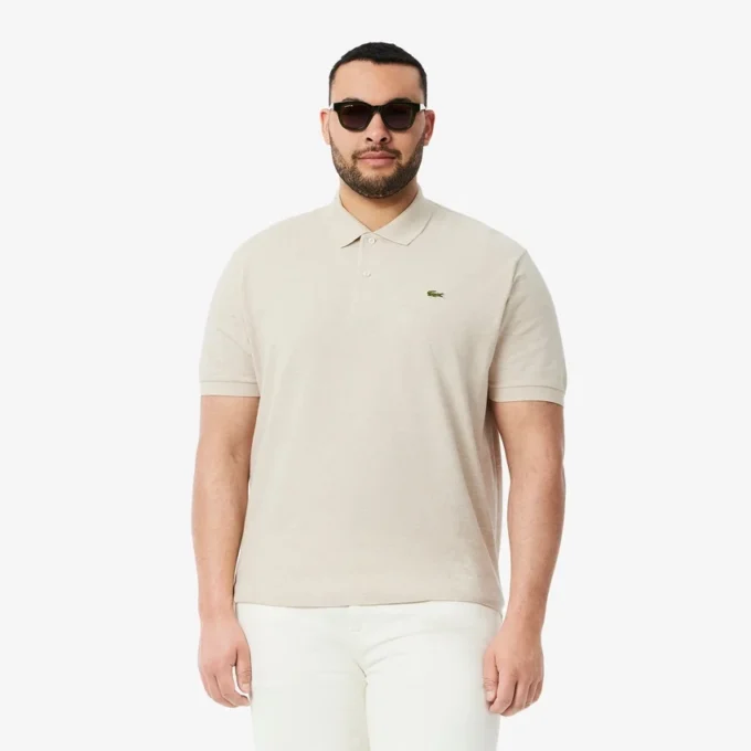 Polo L.12.12 chiné coupe classique pour homme Polo L.12.12 chiné coupe classique pour homme