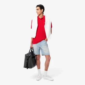 Polo L.12.12 Light Piqué pour homme, coupe classique