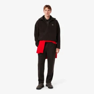 Polo L.12.12 à manches longues coupe classique pour homme