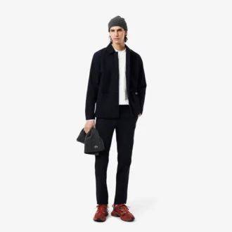 Polo L.12.12 à manches longues coupe classique pour homme