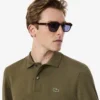 Polo L.12.12 à manches longues coupe classique pour homme Polo L.12.12 à manches longues coupe classique pour homme