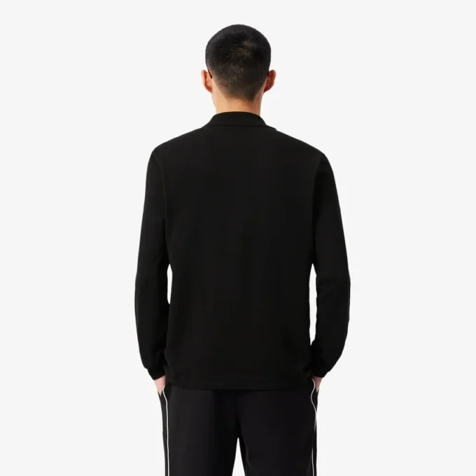 Polo L.12.12 à manches longues coupe classique pour homme Polo L.12.12 à manches longues coupe classique pour homme