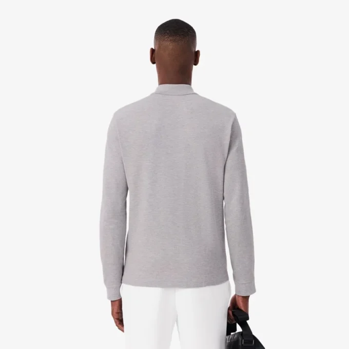 Polo L.12.12 à manches longues coupe classique pour homme Polo L.12.12 à manches longues coupe classique pour homme