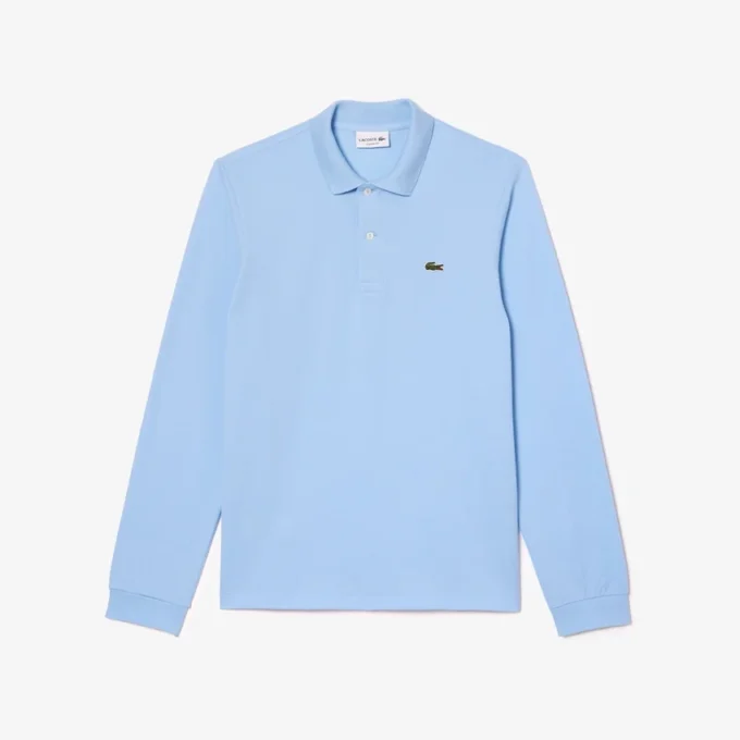 Polo L.12.12 à manches longues coupe classique pour homme Polo L.12.12 à manches longues coupe classique pour homme