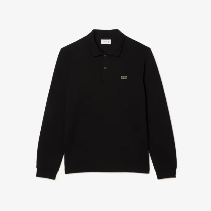 Polo L.12.12 à manches longues coupe classique pour homme Polo L.12.12 à manches longues coupe classique pour homme