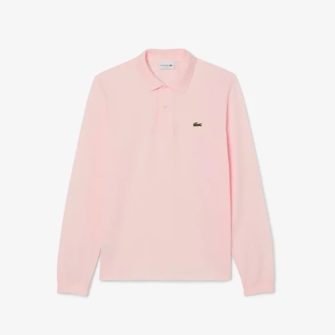 Polo L.12.12 à manches longues coupe classique pour homme Polo L.12.12 à manches longues coupe classique pour homme