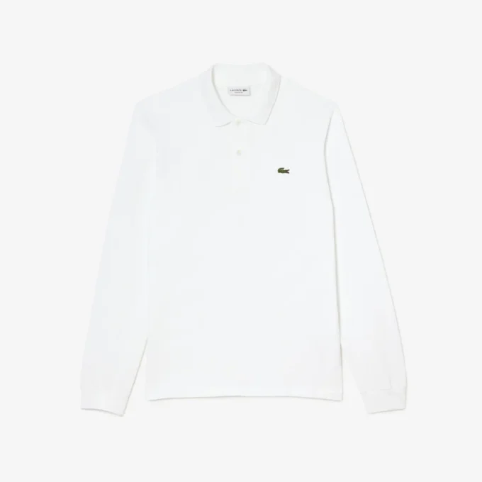 Polo L.12.12 à manches longues coupe classique pour homme Polo L.12.12 à manches longues coupe classique pour homme