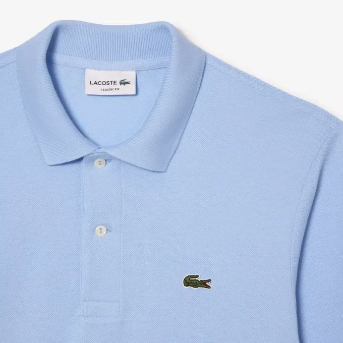 Polo L.12.12 à manches longues coupe classique pour homme Polo L.12.12 à manches longues coupe classique pour homme