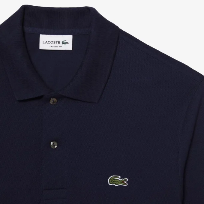 Polo L.12.12 à manches longues coupe classique pour homme Polo L.12.12 à manches longues coupe classique pour homme