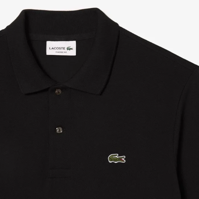 Polo L.12.12 à manches longues coupe classique pour homme Polo L.12.12 à manches longues coupe classique pour homme
