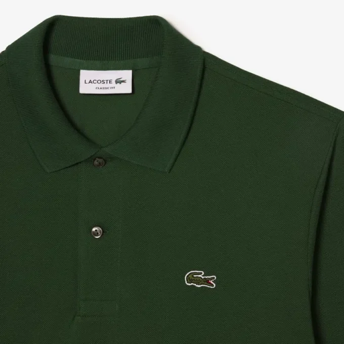 Polo L.12.12 à manches longues coupe classique pour homme Polo L.12.12 à manches longues coupe classique pour homme