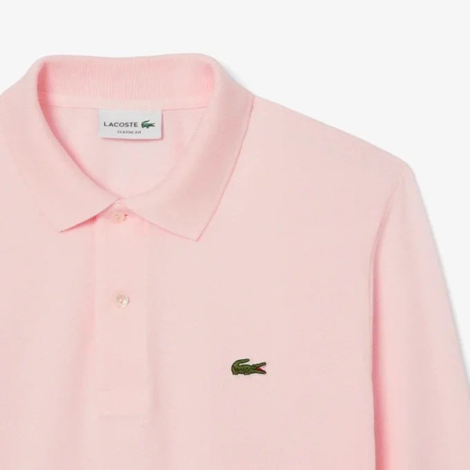 Polo L.12.12 à manches longues coupe classique pour homme Polo L.12.12 à manches longues coupe classique pour homme