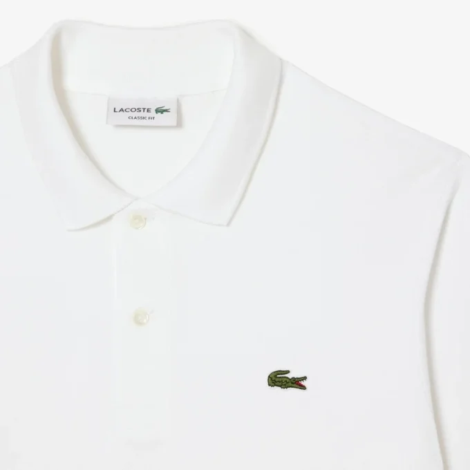 Polo L.12.12 à manches longues coupe classique pour homme Polo L.12.12 à manches longues coupe classique pour homme