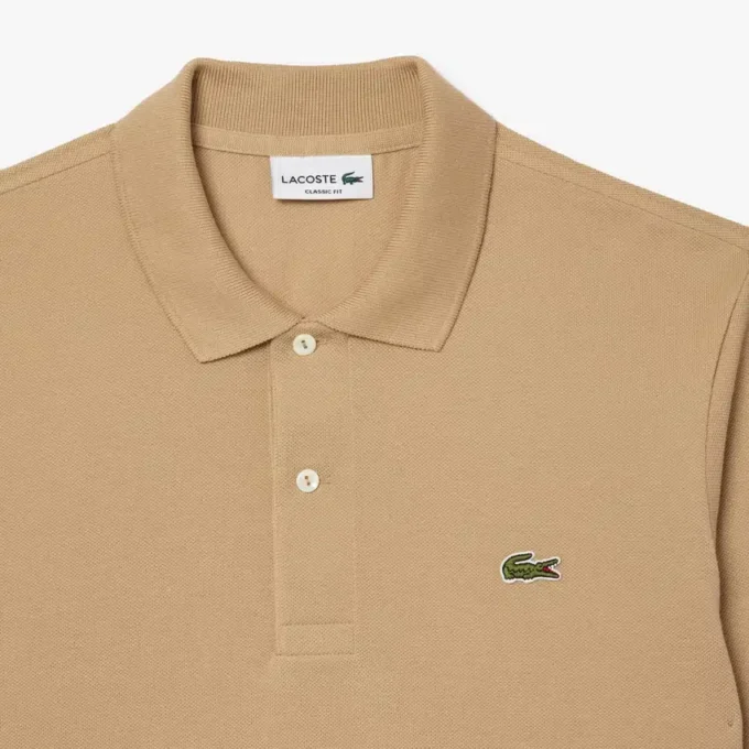 Polo L.12.12 à manches longues coupe classique pour homme Polo L.12.12 à manches longues coupe classique pour homme