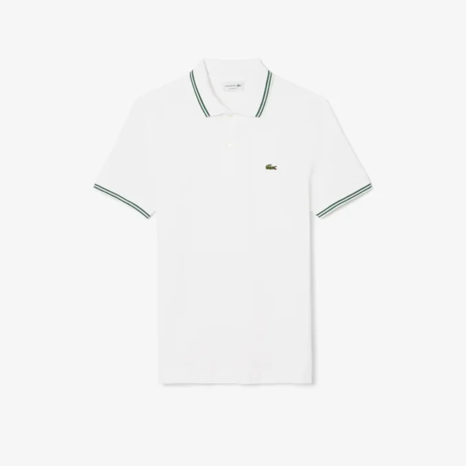 Polo L.12.12 pour homme, coupe classique avec bordures contrastées Polo L.12.12 pour homme, coupe classique avec bordures contrastées