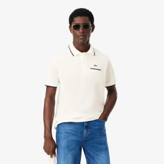 Polo L.12.12 pour homme, coupe classique avec poche Polo L.12.12 pour homme, coupe classique avec poche