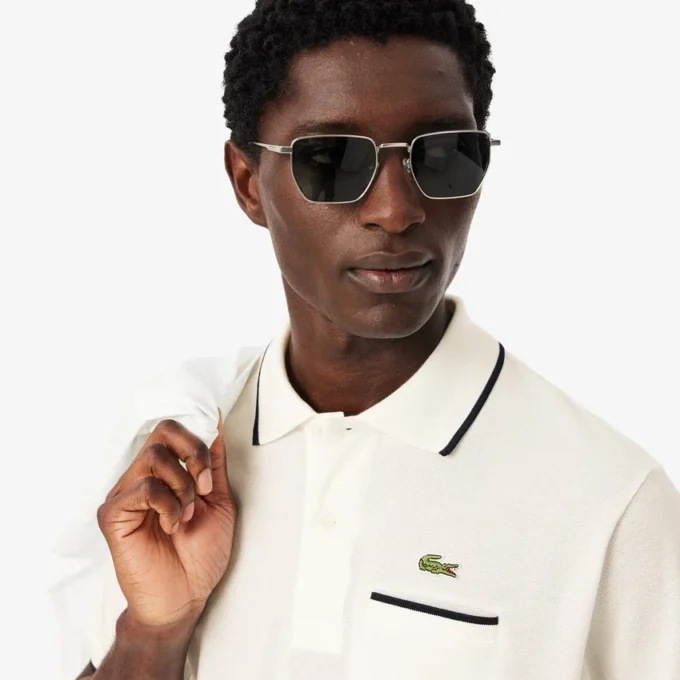 Polo L.12.12 pour homme, coupe classique avec poche Polo L.12.12 pour homme, coupe classique avec poche