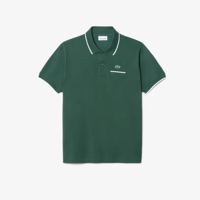 Polo L.12.12 pour homme, coupe classique avec poche Polo L.12.12 pour homme, coupe classique avec poche