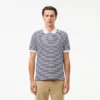 Polo L.12.12 rayé en petit piqué, coupe classique pour homme Polo L.12.12 rayé en petit piqué, coupe classique pour homme