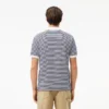 Polo L.12.12 rayé en petit piqué, coupe classique pour homme Polo L.12.12 rayé en petit piqué, coupe classique pour homme
