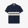 Polo L.12.12 à rayures larges et coupe classique pour homme Polo L.12.12 à rayures larges et coupe classique pour homme