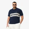 Polo L.12.12 à rayures larges et coupe classique pour homme Polo L.12.12 à rayures larges et coupe classique pour homme