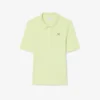 Polo L.12.D pour femme, coupe ajustée, motif Pointelle Polo L.12.D pour femme, coupe ajustée, motif Pointelle