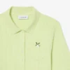 Polo L.12.D pour femme, coupe ajustée, motif Pointelle Polo L.12.D pour femme, coupe ajustée, motif Pointelle