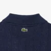 Polo L.12.D pour femme, coupe ajustée, motif Pointelle Polo L.12.D pour femme, coupe ajustée, motif Pointelle