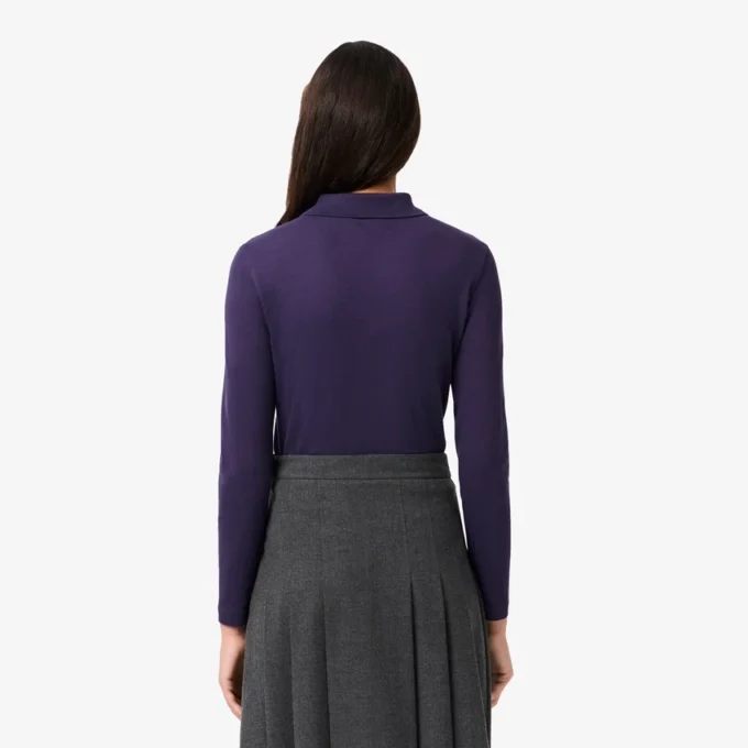 Polo L.12.D Slim Fit en piqué stretch pour femme Polo L.12.D Slim Fit en piqué stretch pour femme