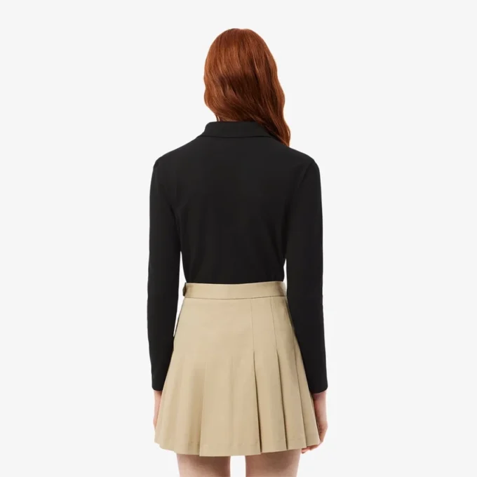 Polo L.12.D Slim Fit en piqué stretch pour femme Polo L.12.D Slim Fit en piqué stretch pour femme