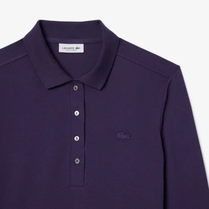 Polo L.12.D Slim Fit en piqué stretch pour femme Polo L.12.D Slim Fit en piqué stretch pour femme