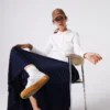 Polo L.12.D Slim Fit en piqué stretch pour femme Polo L.12.D Slim Fit en piqué stretch pour femme