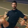 Polo Lacoste Tennis X Novak Djokovic sur le court Polo Lacoste Tennis X Novak Djokovic sur le court