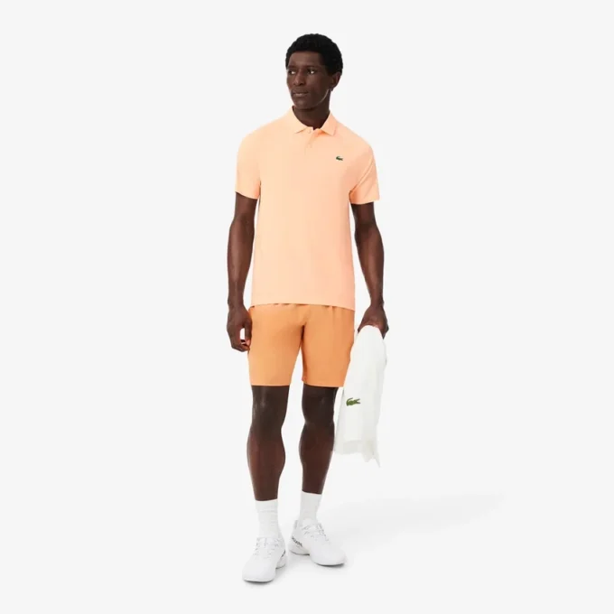 Polo Lacoste Tennis X Novak Djokovic sur le court Polo Lacoste Tennis X Novak Djokovic sur le court