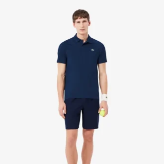 Polo Lacoste Tennis X Novak Djokovic sur le court