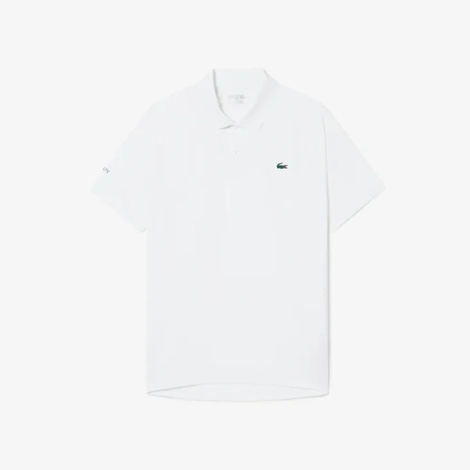 Polo Lacoste Tennis X Novak Djokovic sur le court Polo Lacoste Tennis X Novak Djokovic sur le court