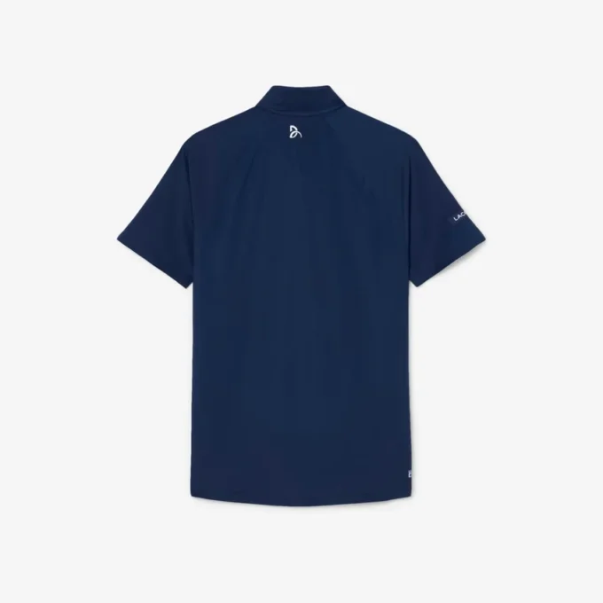 Polo Lacoste Tennis X Novak Djokovic sur le court Polo Lacoste Tennis X Novak Djokovic sur le court