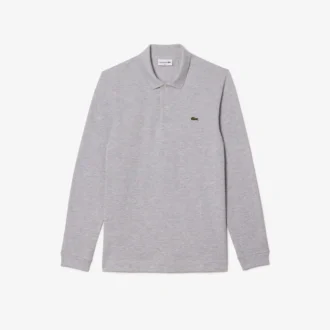 Polo à manches longues slim fit L.12.12 pour homme
