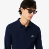 Polo à manches longues slim fit L.12.12 pour homme Polo à manches longues slim fit L.12.12 pour homme