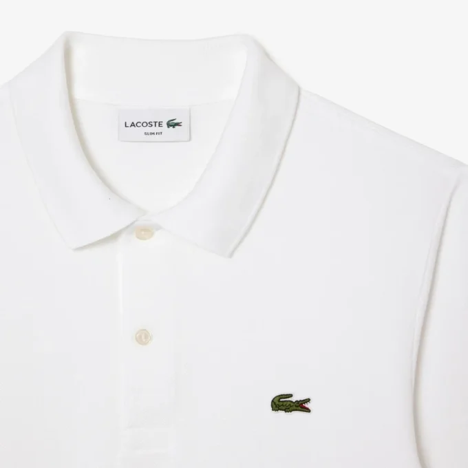 Polo à manches longues slim fit L.12.12 pour homme Polo à manches longues slim fit L.12.12 pour homme