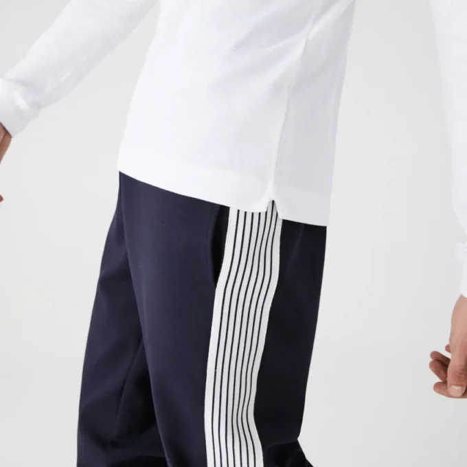 Polo à manches longues slim fit L.12.12 pour homme Polo à manches longues slim fit L.12.12 pour homme