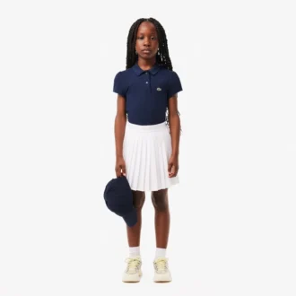 Polo Mini Piqua à col festonné pour enfant