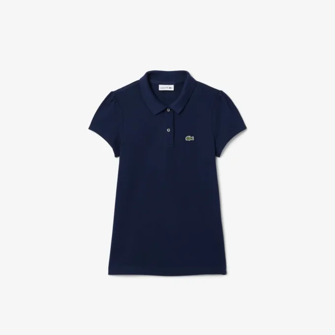 Polo Mini Piqua à col festonné pour enfant