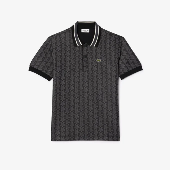 Polo Monogramme coupe classique pour homme Polo Monogramme coupe classique pour homme